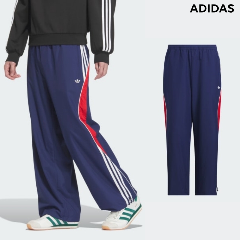 [ADIDAS] トラックパンツ レトロリミックス ネイビー