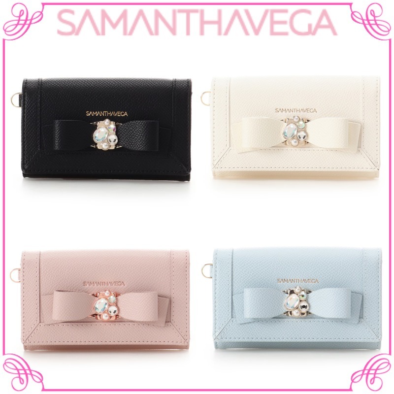 大人気!! SAMANTHAVEGA ジュエルリボンキーケース