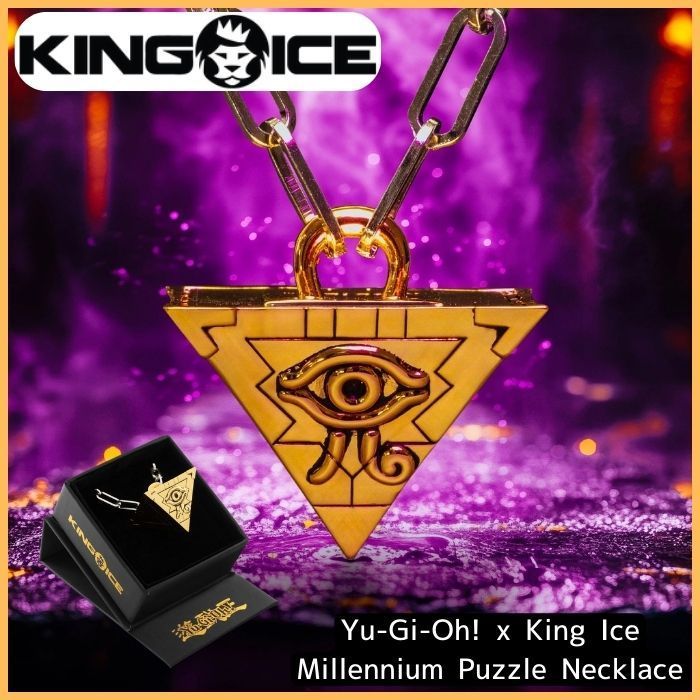 【Yu-Gi-Oh! x King Ice】Millennium Puzzle Necklace 遊戯王