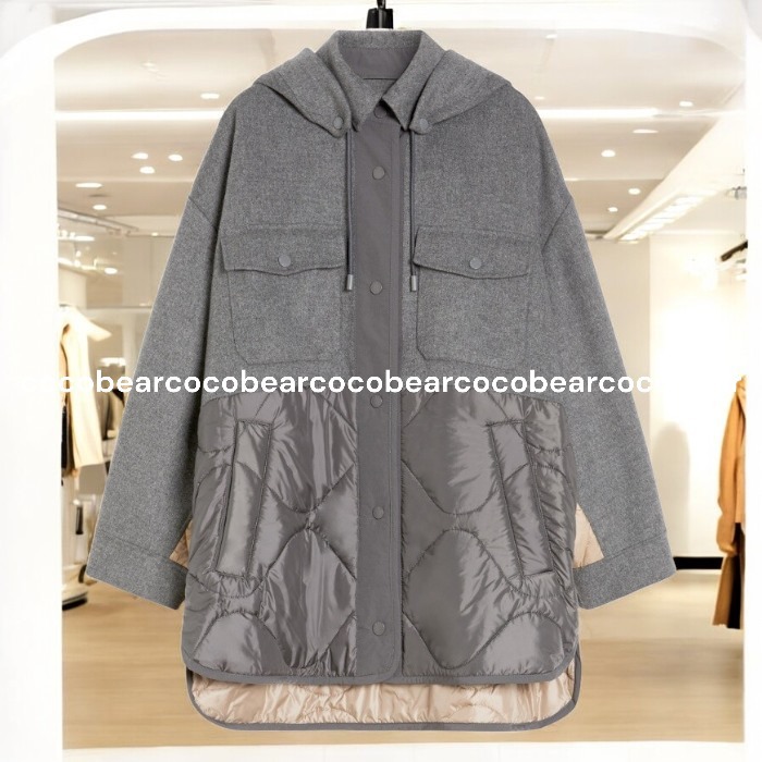 ☆WEEKEND MAXMARA☆[オッソラ] ウール & ナイロン ジャケット