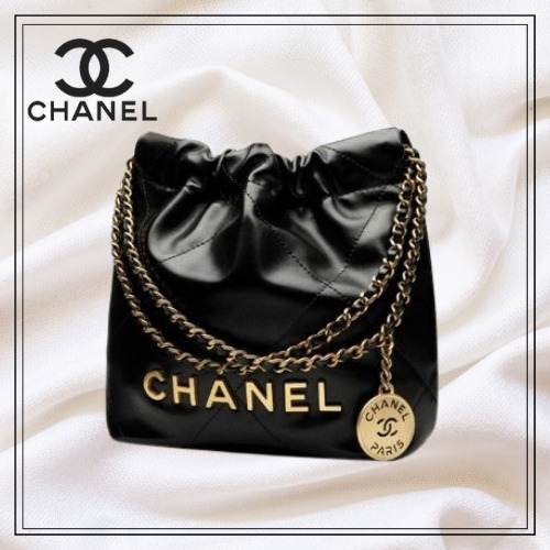 【希少♡】CHANEL シャイニーカーフスキン 22 ハンドバッグ