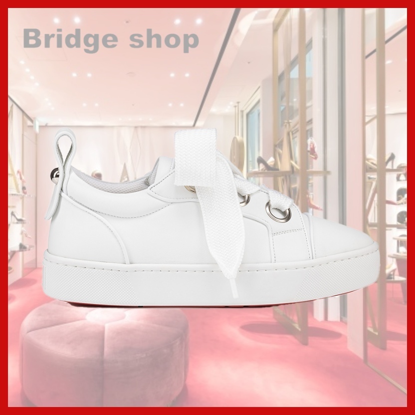 直営店Christian Louboutin*メンズトイトイスニーカー人気白♪