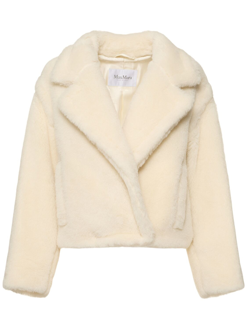 OGGERI☆ MaxMara テディベアアイコンクロップドコート