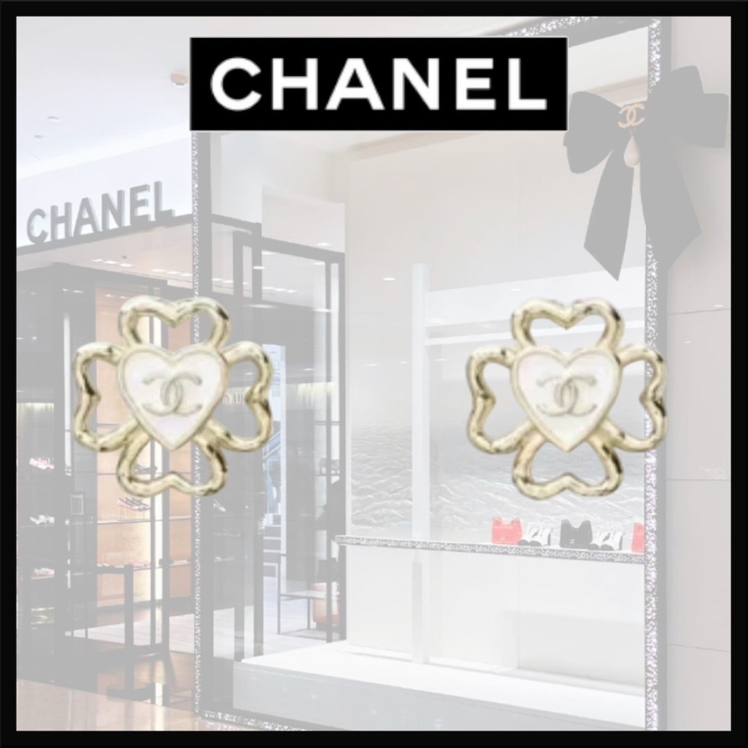 【ハッピーに♡】CHANEL ピアス ロゴ