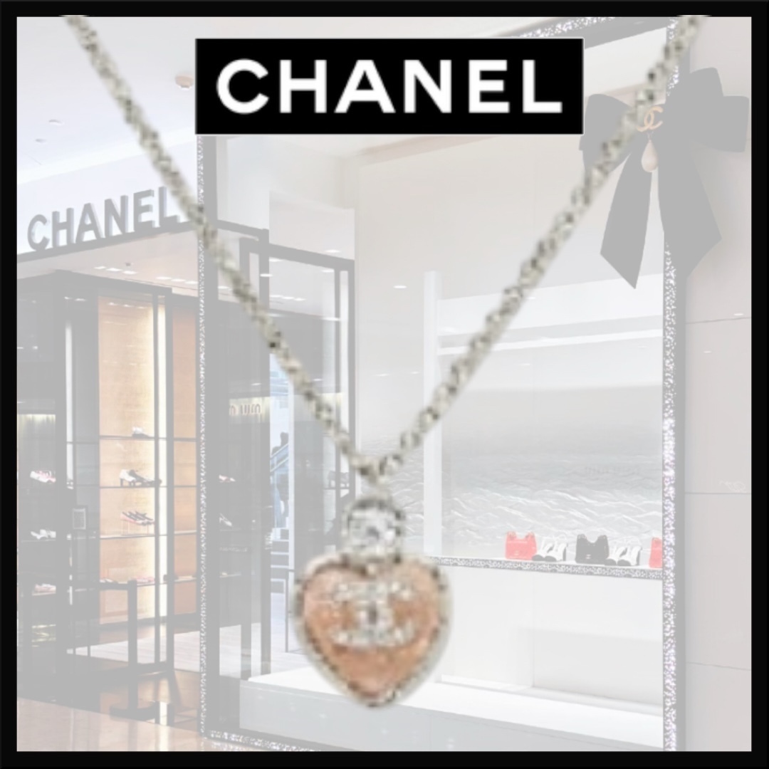 【ハート×ピンク♡】CHANEL ネックレス