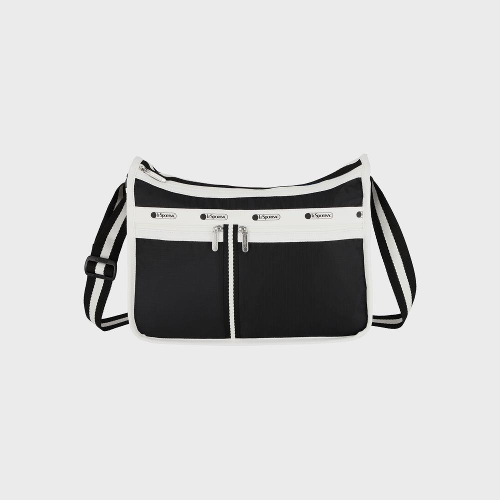 ★LeSportsac★ Spectator Black Deluxe Everyday Bag [7507.E84