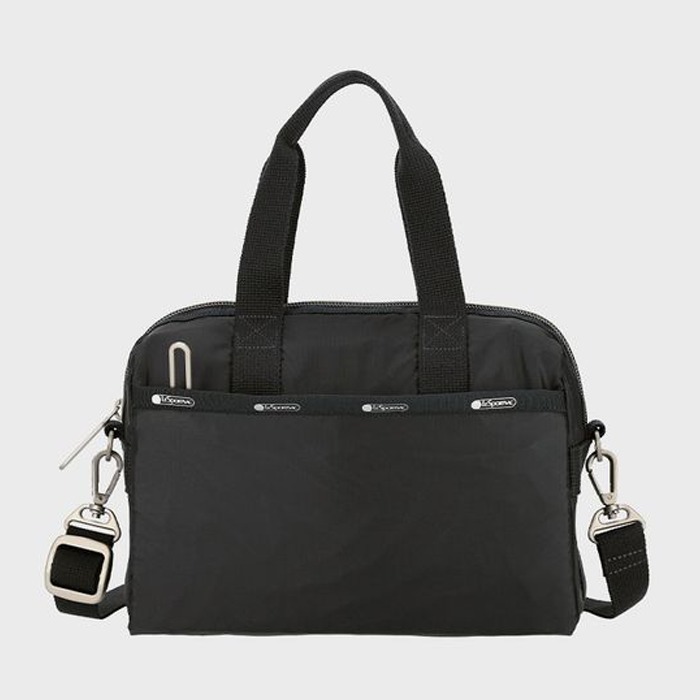 ★LeSportsac★ True Black C Small Uptown Satchel Bag [2273.C