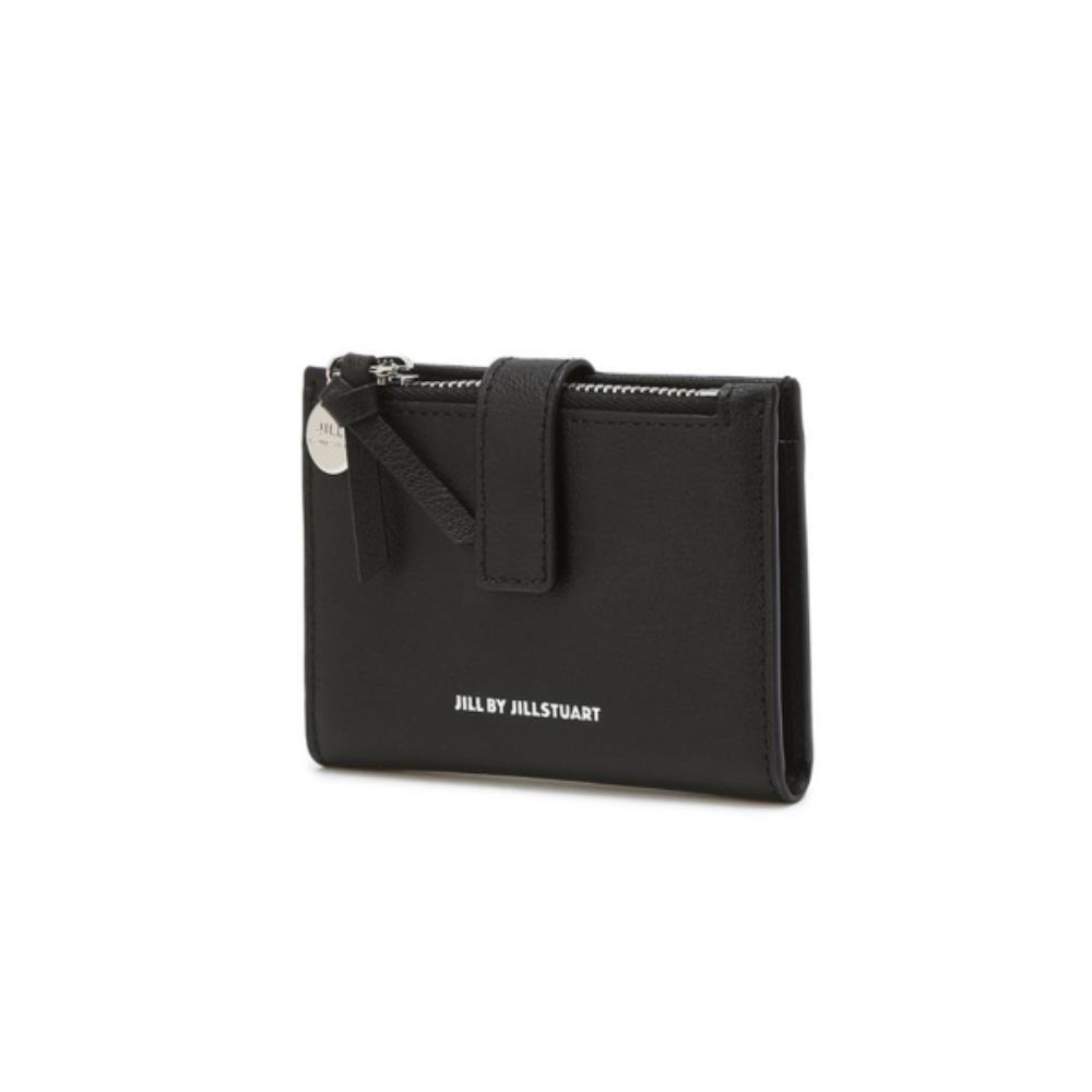 カードケース・名刺入れ JILLSTUART BONNIE black zipper card wallet