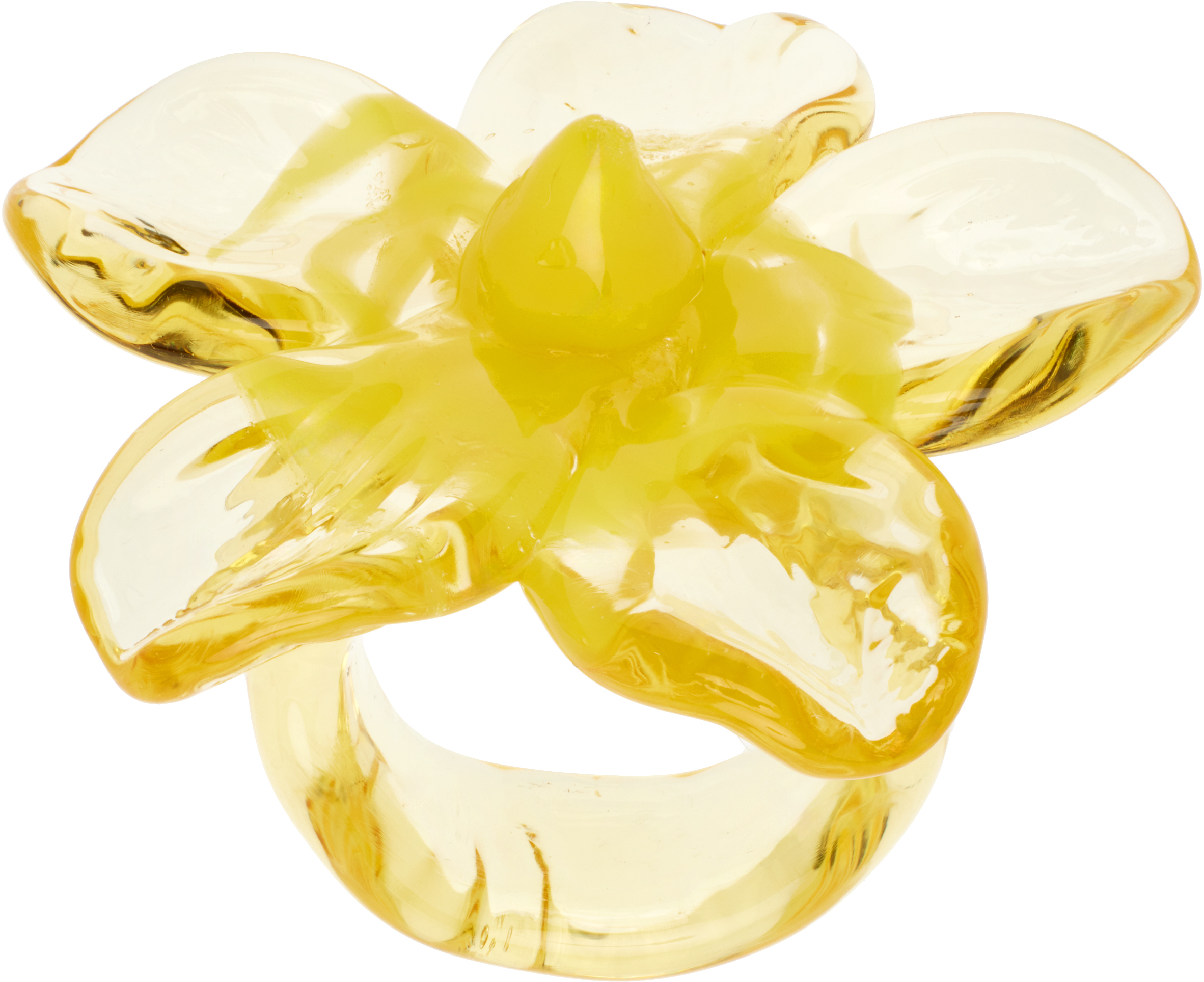 【関税込み】LEVENS JEWELS イエロー Hibiscus リング