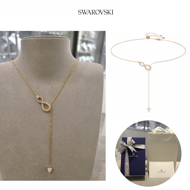SWAROVSKI★本社正規品/INFINITY Y ネックレス