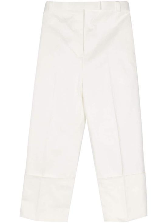 パンツ THOM BROWNE Women Straight Pants FTR014A03788 100 WHITE