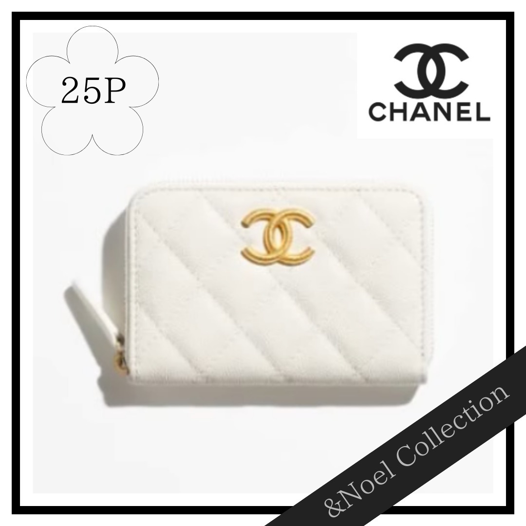 【25P♢限定CCロゴ】CHANEL*ミニ財布 ジップコインパース