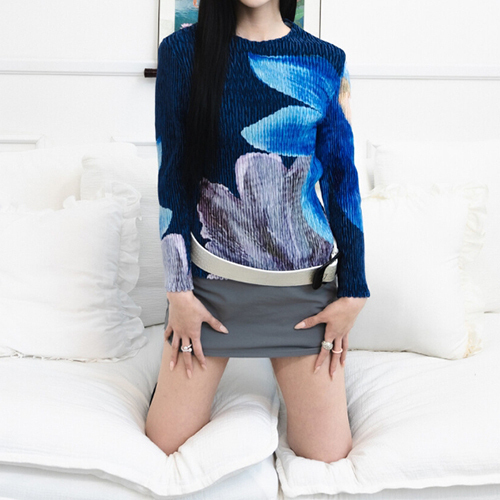 ★韓国人気★MIAE★(百合) wrinkle Top