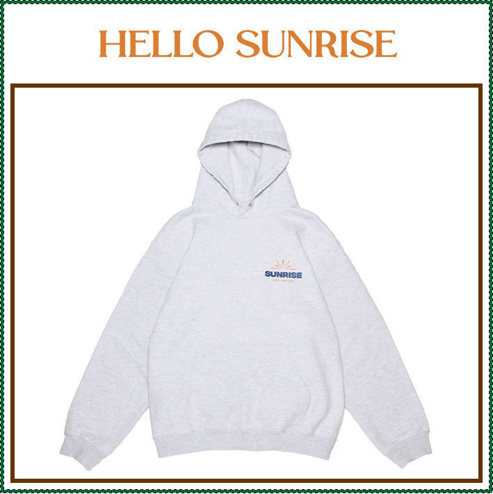 【HELLO SUNRISE】 Sunrise Logo Hoodie / 追跡付