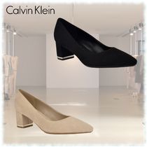 限定!Calvin Klein(カルバンクライン) ブロックヒール パンプス