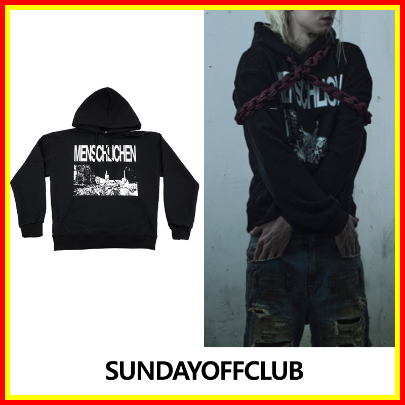 [SUNDAYOFFCLUB] MENSCHLICHEN Heavy Terry Hoodie /追跡付