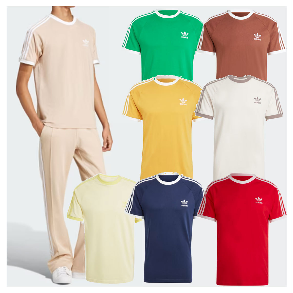 Tシャツ・カットソー ADIDAS ADICOLOR CLASSIC 3S T 5FT177