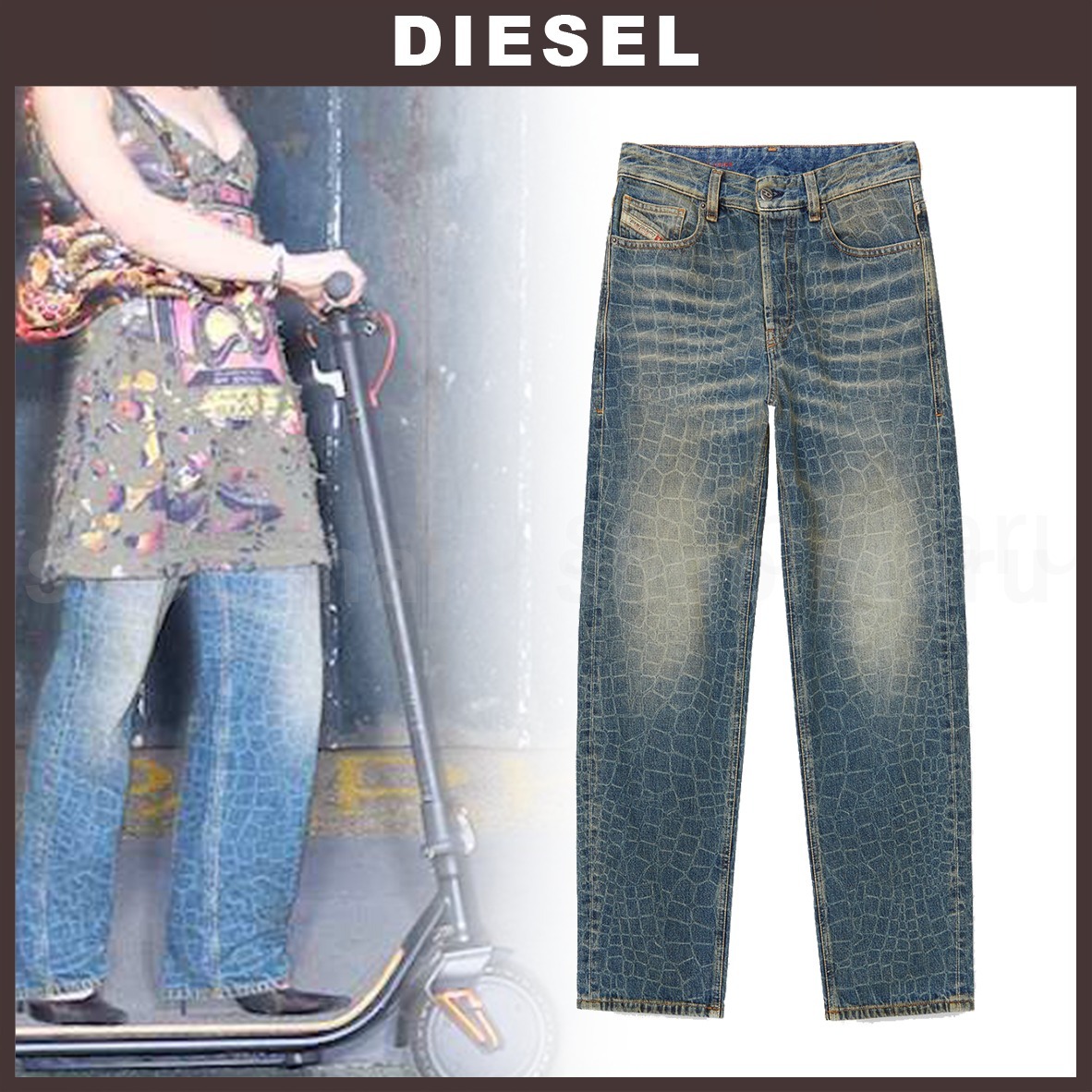 DIESEL◆レギュラージーンズ 1988 d-ark 007bu