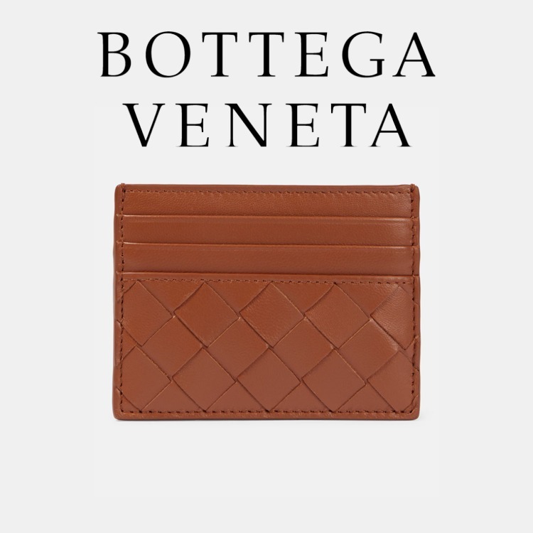 【BOTTEGA VENETA】Brown カードケース☆送料関税込み☆