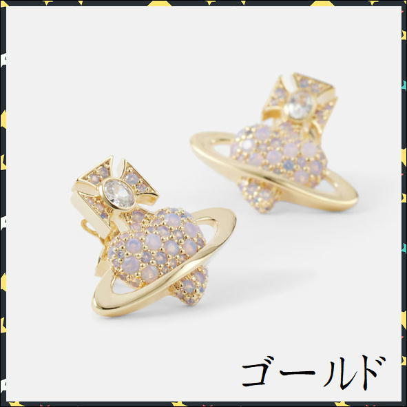 【国内送】Vivienne Westwood★ハート・ORB・ピアス 国内送】Vivienne Westwood☆ハート ORB・ピアス