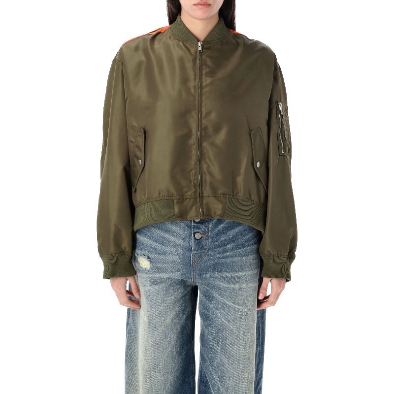 ブルゾン MM6 Maison Margiela BOMBER NYLON SATIN DETAIL