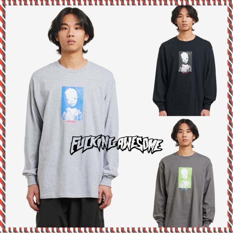 【FUCKING AWESOME】24fw DAMAGED LONG SLEEVE TEE