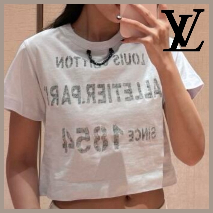 【クロップトップ】Louis Vuitton シグネチャー クロップトップ