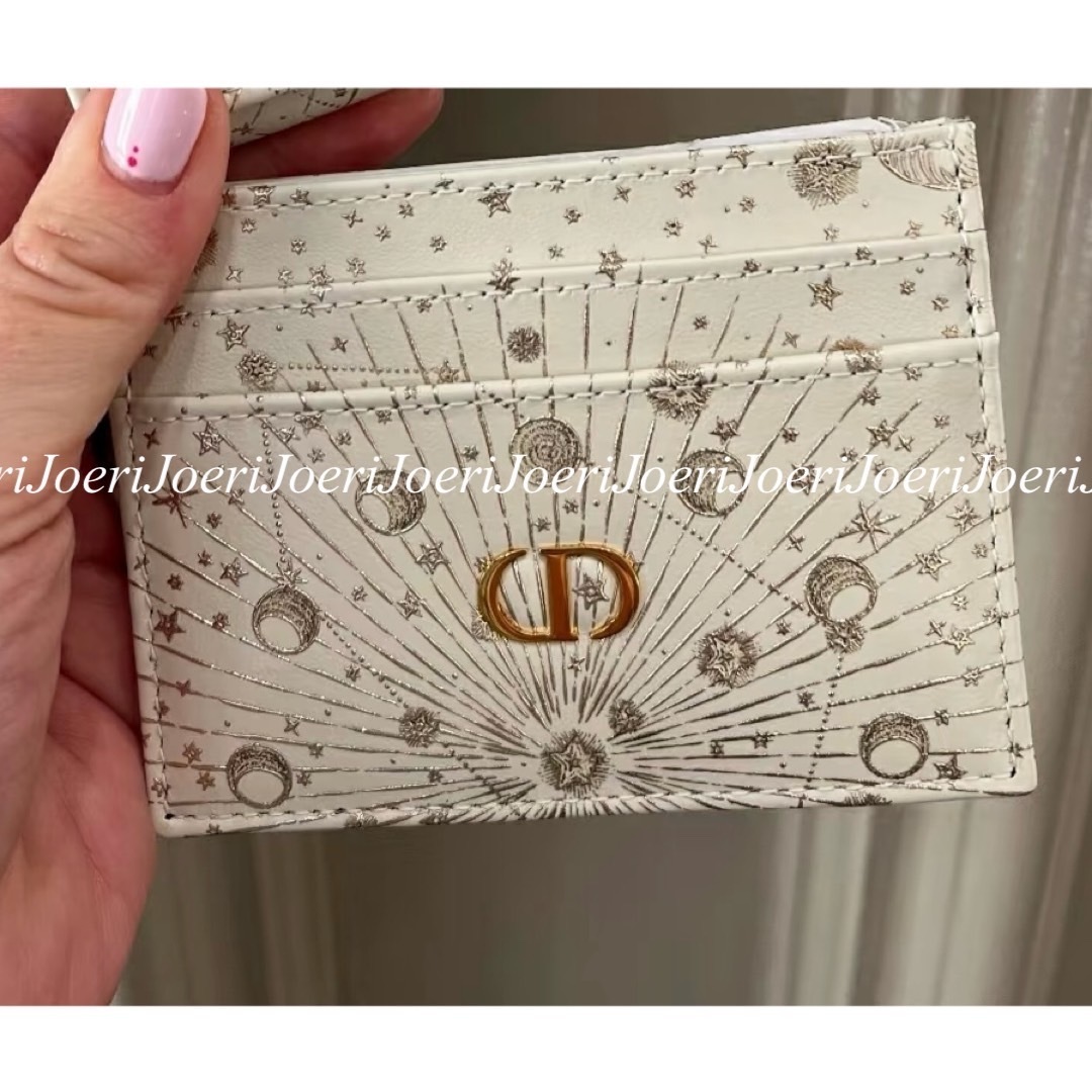 【エレガント♪】DIOR 《Dior Caro Freesia》カードホルダー
