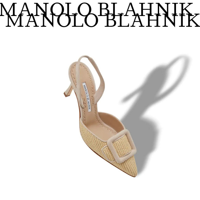 【MANOLO BLAHNIK】メイスリビ スリングバックパンプス