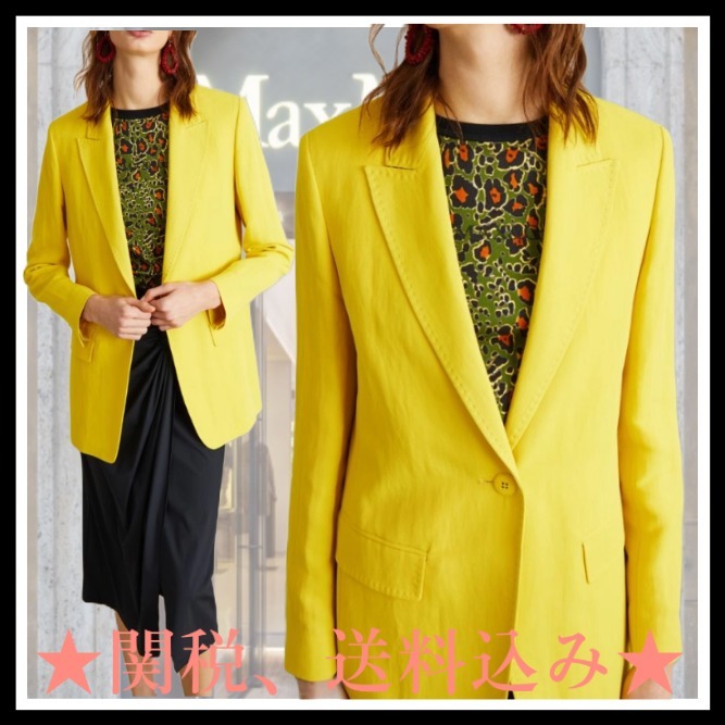 DT★Max Mara★gitane リネンブレンドジャケット