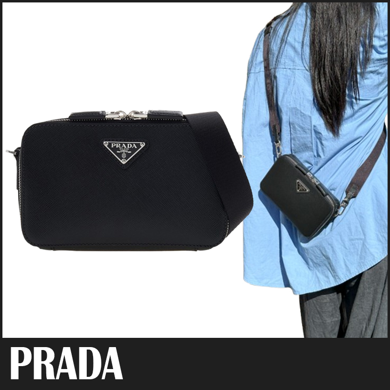 ☆送料関税込☆PRADA ブリック サフィアーノ ショルダーバッグ☆