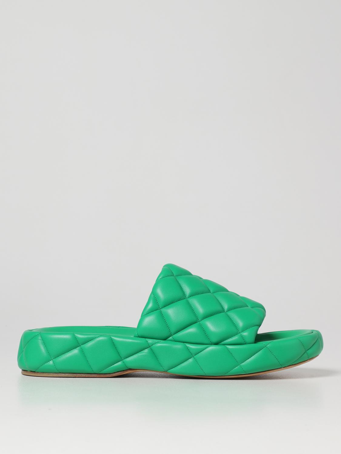 サンダル BOTTEGA VENETA Men Sandals Green 709004VBRR0 3708