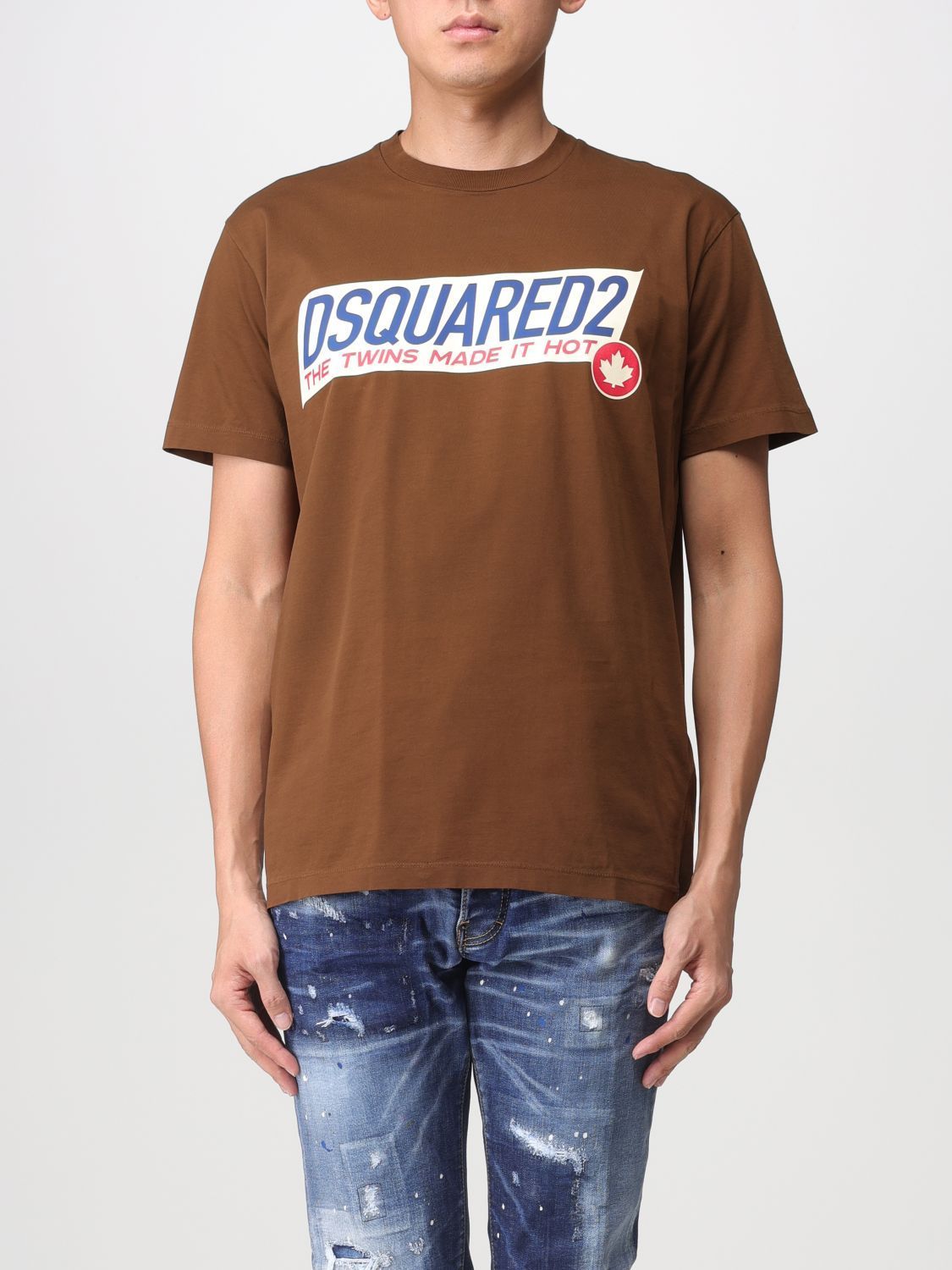 Tシャツ・カットソー DSQUARED2 Men T-shirt Dark S71GD1321S22427 142