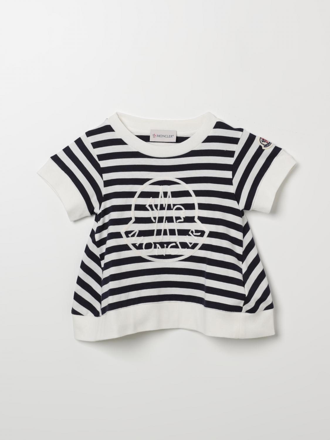 キッズ用トップス MONCLER Kids T-shirt Blue 8C0000989AGB F07