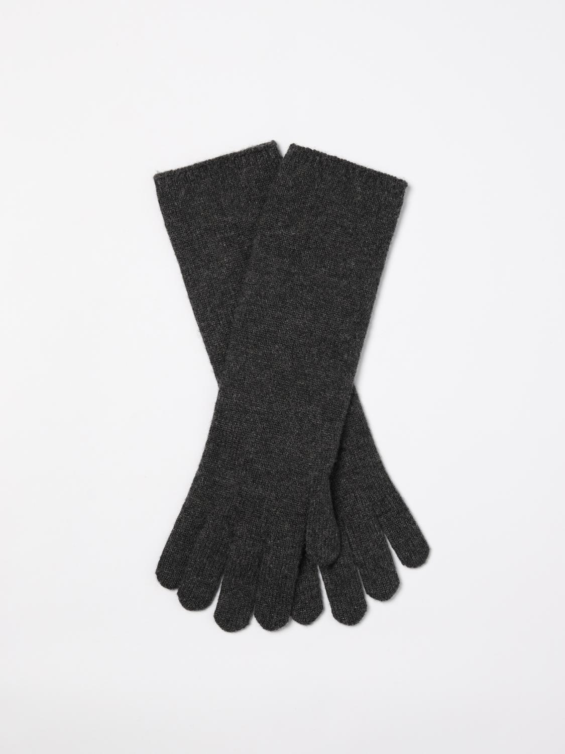 手袋 MAX MARA Woman Gloves Grey 2424566023600 011