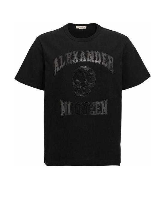 Tシャツ・カットソー ALEXANDER MCQUEEN Men T Shirts 759442 QTAAW0548 Black