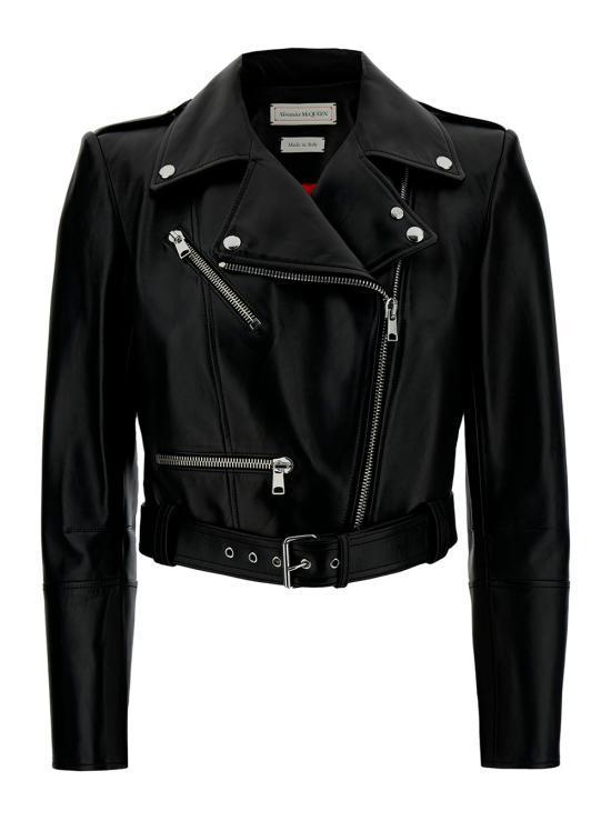 ジャケット ALEXANDER MCQUEEN Women Jackets 668451Q5AK81000 Black