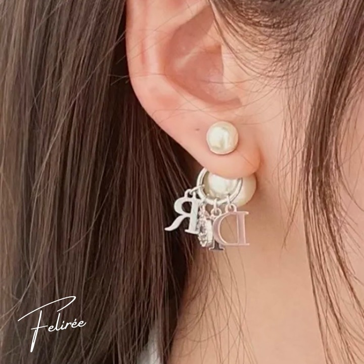 揺れる華やかさを☆】Dior Tribales ピアス