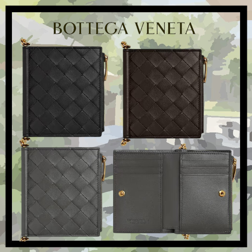 人気 BOTTEGA VENETA ソルスティス スモール二つ折りウォレット