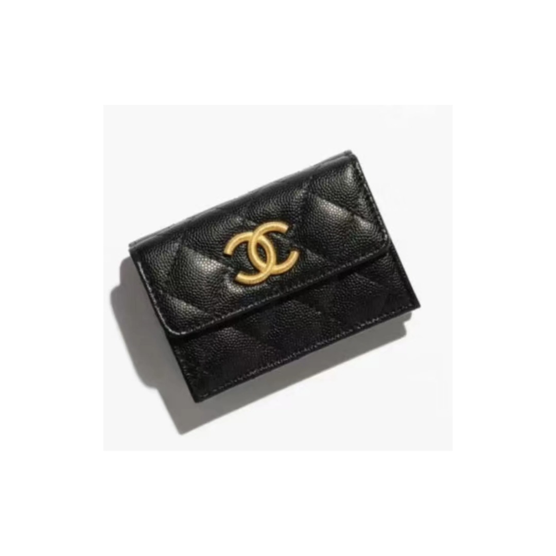 デイリー使いに♡【CHANEL】スモールフラップウォレット コンパクト♪】CHANEL シャネル スモール フラップ ウォレット