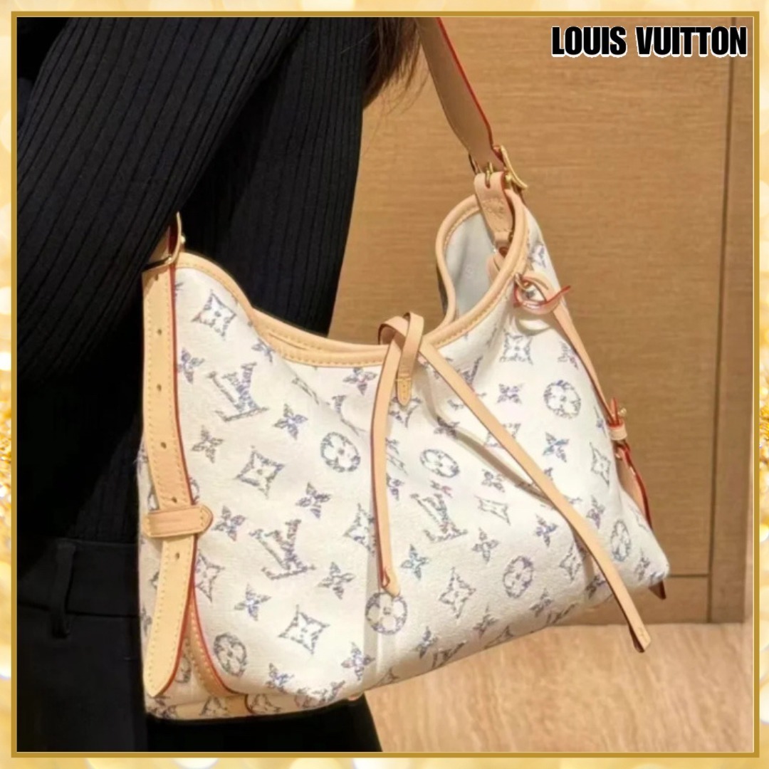 【Louis Vuitton】モノグラム キャンバス キャリーオールPM