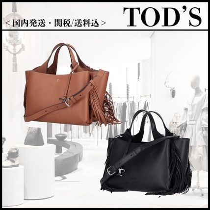 国内発送【TOD'S】T Timeless 「ミニ」フリンジトートバッグ フリンジ TOD'S(トッズ) バッグ・カバン(レディース) - 海外通販