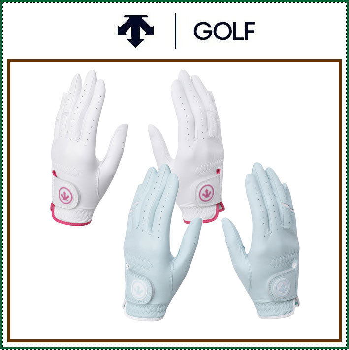 【DESCENTE GOLF】 Women's Sheepskin Double-Handled Gloves