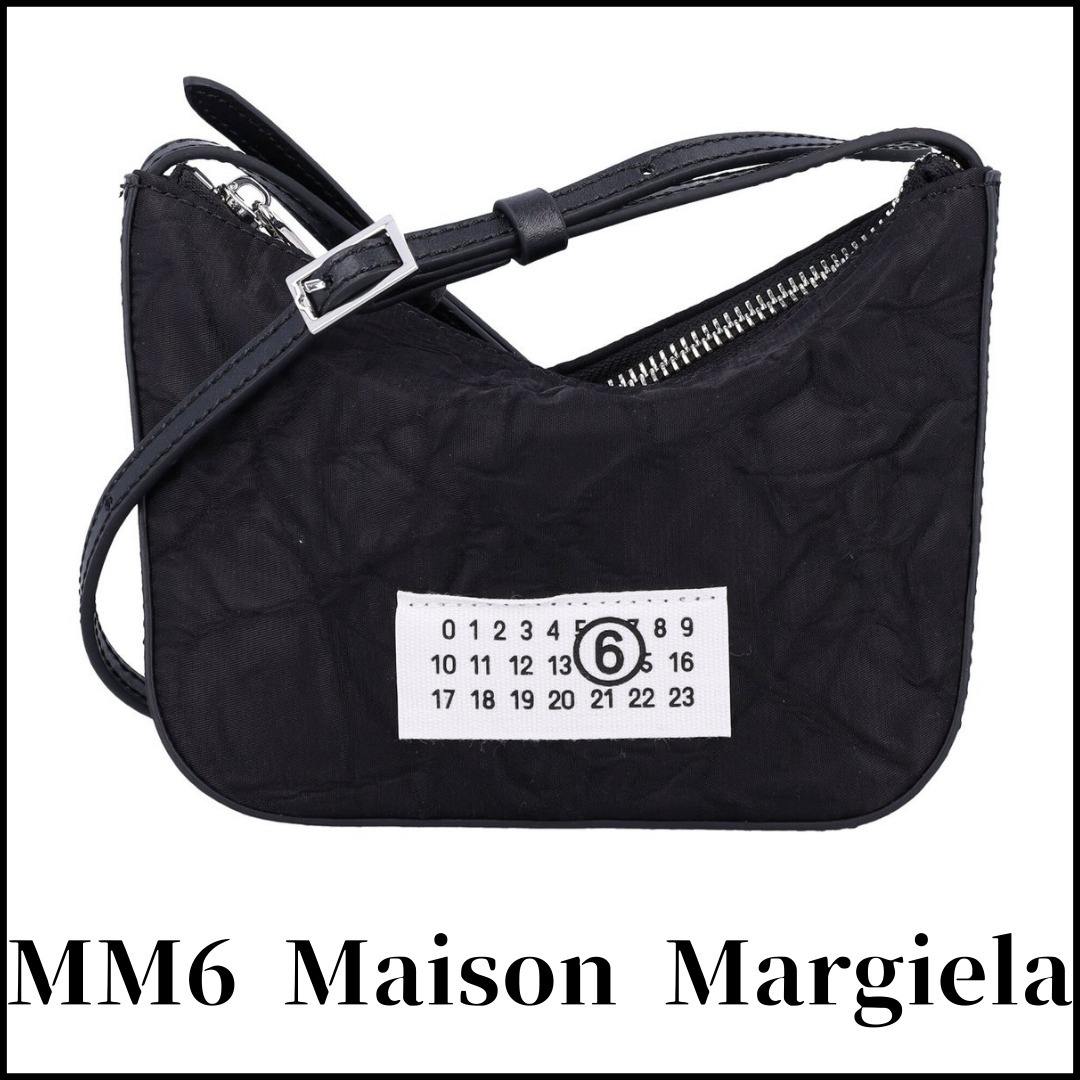 【MM6】Numeric Zipped Mini Shoulder Bag