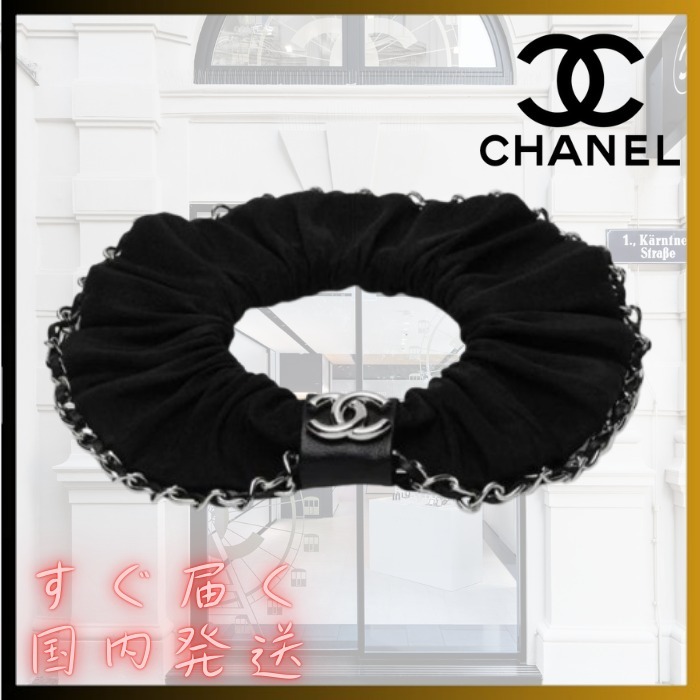 【25P クールかつ可愛く/手首につけても◎】CHANEL シュシュ