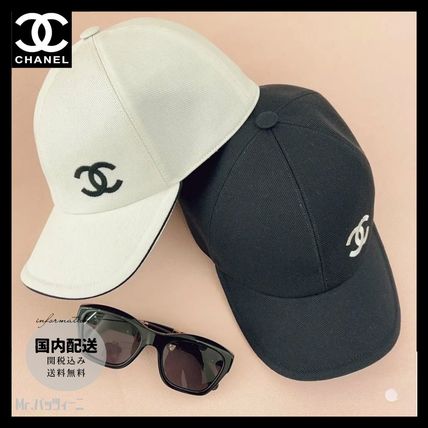 ロゴ入り♪シンプルで可愛い☆【CHANEL】キャップ AAAS83 AAA583 - 海外通販のBUYMA