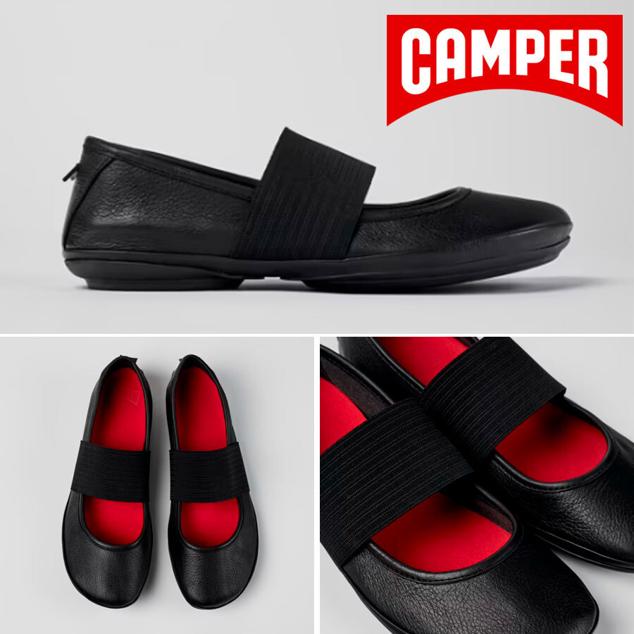 ★送料無料★CAMPER WOMENS RIGHT NINA FLAT SHOES 21595-018