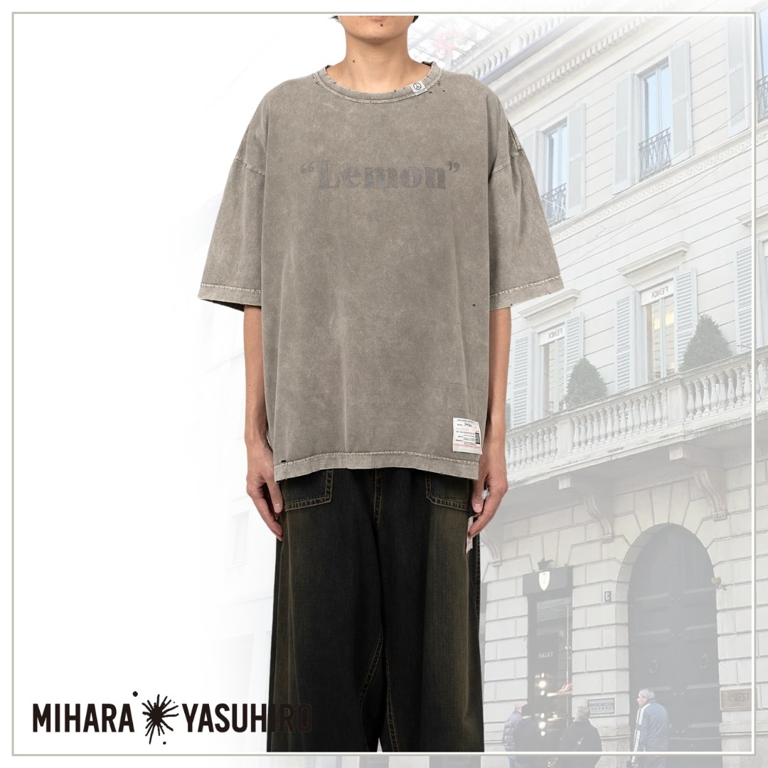 大人気【ミハラヤスヒロ×ピースアンドアフター】TEE