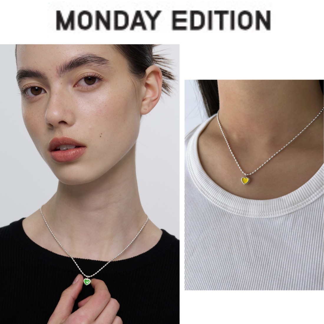 ネックレス・ペンダント Baby Heart Necklace 4Color