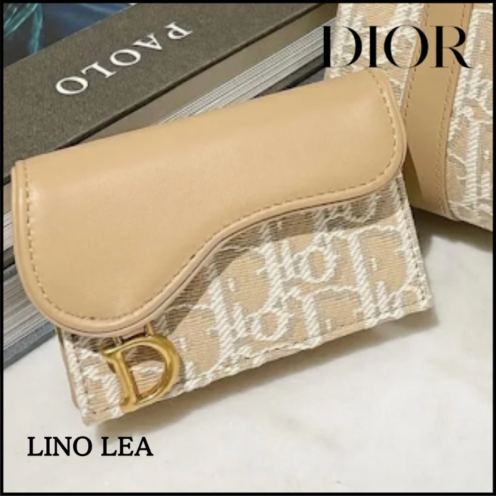《名刺入れにも♡》DIOR Saddle Bloom カードホルダー